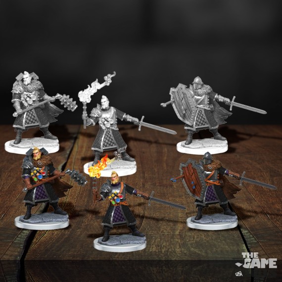 D&D Frameworks: Human Fighter Male