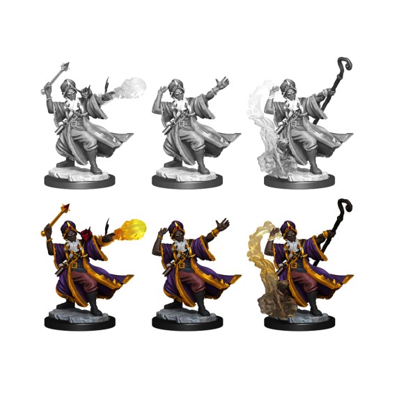 D&D Frameworks: Human Wizard Male