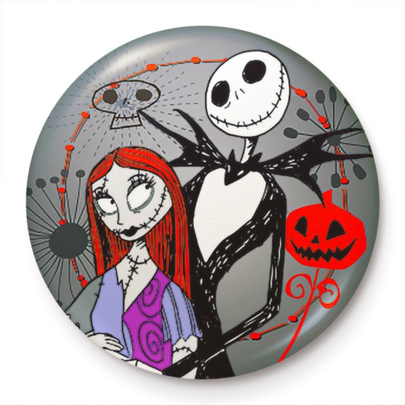 Nightmare before Christmas: Jack & Sally - Κονκάρδα