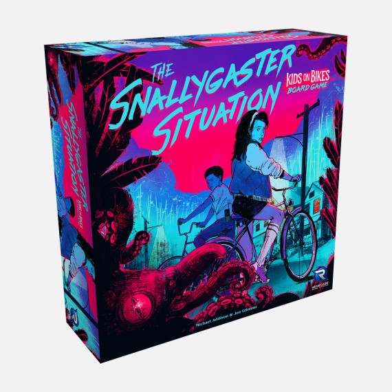 The Snallygaster Situation: Kids on Bikes Board Game
